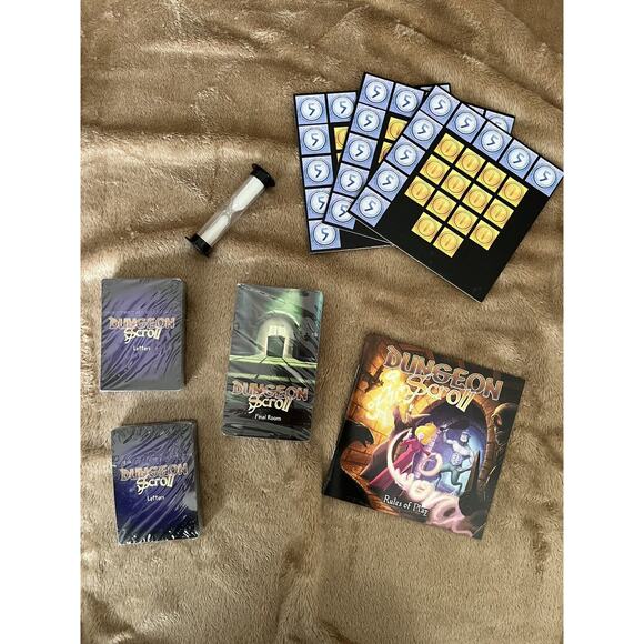 Dungeon Scroll Card Game By Anthony Gill New In Box - Picture 5 of 5